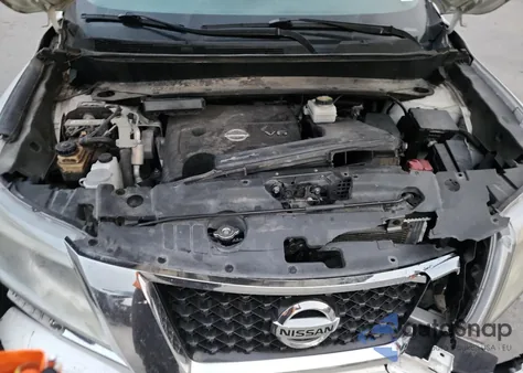 2015 Nissan Pathfinder S из США, поврежденный, VIN 5N1AR2MN9FC676185